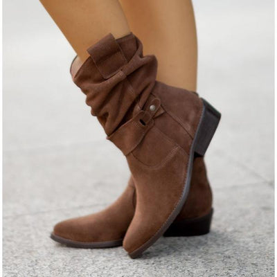 Maryam™| Leather-Style Boots