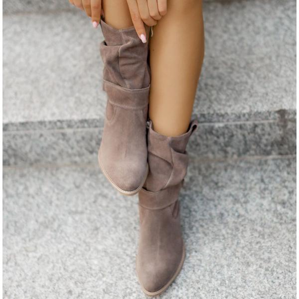 Maryam™| Leather-Style Boots